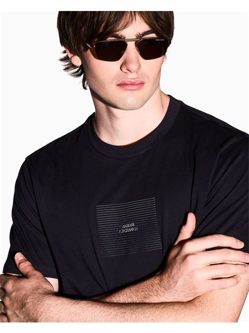 Regular fit T-shirt in cotone ARMANI EXCHANGE | XM002456AF10356/UB101